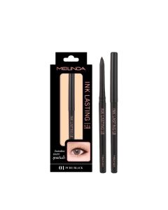 MEILINDA เมลินดา ดินสอเขียนขอบตา #01 Pure Black MC3097 Ink Lasting Gel Liner