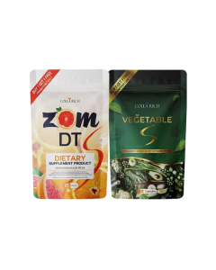 COLLA RICH ผลิตภัณฑ์เสริมอาหาร ส้ม ดีที+ผัก Zom Dt Dietary Supplement Product