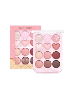 SIVANNA COLORS ซีเวนน่า คัลเลอร์ส เวเฟอร์ เบอร์รี่ อาย พาเลทท์ HF635 #02 โรส 12 ก. Wave Berry Eye Palette