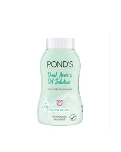 PONDS พอนด์ส แป้งฝุ่น ออยล์คอนโทรล & แอนตี้แอคเน่ 50 กรัม. Pond'S Oil Control & Anti Acne Translucent Powder 50 g.