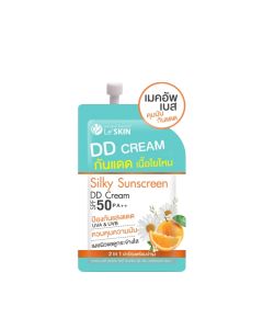 LESKIN พาแคร์ เบซซี่ เลอสกิน DDครีม SPF50PA++ 8มล. Silky Sunscreen DD Cream 