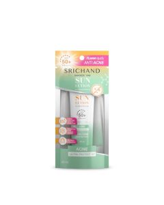 ศรีจันทร์ ซันลูชั่น แอคเน่ แคร์ ซันสกรีน SPF50+ PA++++ 40 มล. Srichand UV Shield 40 ml