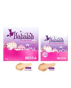 บาบาร่า เบคก้ายูวีทูเวย์พาวเดอร์เค้ก Babalah Becca UV 2 Way Powder Cake (มีให้เลือก 2 เบอร์ 2 ขนาด)