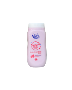 BABIMILD เบบี้มายด์ แป้งสวีทตี้พิงค์ 45 กรัม Babi Mild Baby Powder Sweety Pink