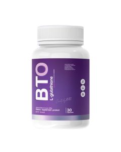 BTO บีทีโอ กลูต้า ผลิตภัณฑ์เสริมอาหาร 30 แคปซูล.BTO GLUTRA DIETARY SUPPLEMENT PRODUCT 30 Cap.