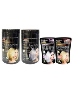 CAREBEAU แคร์บิว แฟนตาซี โปร ซีรีย์ เฟรชลุค แฮร์ บลีชชิ่ง พาวเดอร์ คิด Carebeau Fantasy Pro-Series Fresh Look Hair Bleaching Powder Kit (มีให้เลือก 2  สี 2 ขนาด )