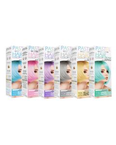 CAREBEAU แคร์บิว พาสเทล แฮร์ คัลเลอร์ ครีม รุ่น T 100 กรัม.CAREBEAU PASTEL HAIR COLOR CREAM T 100 g.(มีให้เลือก6สี)