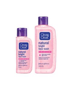 CLEAN & CLEAR คลีน แอนด์ เคลียร์ เนเชอรัล ไบรท์ เฟซ วอช Clean & Clear Natural Bright Face Wash (มีให้เลือก2ปริมาณ)