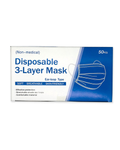 หน้ากากอนามัย กรอง3ชั้น Disposable Mask (มีให้เลือก 3 สี)