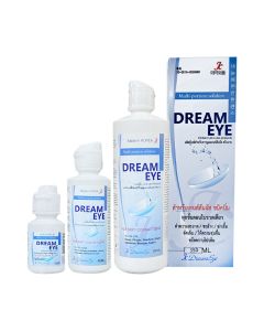 DREAM EYE น้ำยาแช่คอนเทคเลนส์ ดรีมอาย.Dream eye contact lens care product.(มีให้เลือก4ปริมาณ)