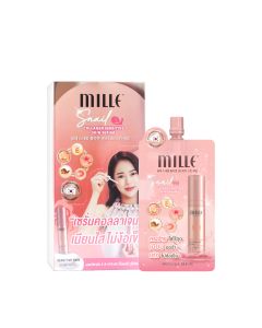 Mille มิลเล่ สเนล คอลลาเจน เซนซิทีฟ สกิน เซรั่ม 6 กรัม (1 กล่อง 6 ซอง) Snail Collagen Sensitive Skin Serum