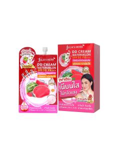 JULA'S HERB จุฬาเฮิร์บ ดีดี ครีม วอเตอร์เมลอน เอสพีเอฟ50 พีเอ+++.JULA'S HERB DD CREAM WATERMELON SPF50 PA+++.(มีให้เลือกแบบซองและกล่อง)