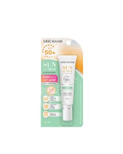 SRICHAND ศรีจันทร์ ซันลูชั่น แอคแน่ แคร์ ซันสกีน SPF50+ PA++++ 15มล. Sunlution Acne Care Sunscreen