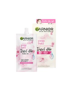 GARNIER การ์นิเย่ ซากุระ โกลว์อัพ โทนอัพ ครีม ยูวี.GARNIER SAKURA GLOW UP TONE UP UV.(มีให้เลือกแบบซองและกล่อง)