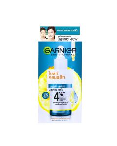 GARNIER การ์นิเย่ สกิน แนทเชอรัลส์ ไบรท์ คอมพลีท แอนตี้-แอคเน่ บูสเตอร์ เซรั่ม.Garnier Skin Naturals Bright Complete Anti-Acne Booster Serum.(มีให้เลือกแบบซองและกล่อง)