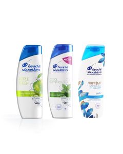 HEAD & SHOULDERS เฮด แอนด์ โชว์เดอร์ แอนตี้ แดนดรัฟ แชมพู 65 มล.Head & Shoulders Anti Dandruff Shampoo 65 ml. (มีให้เลือก3สูตร)