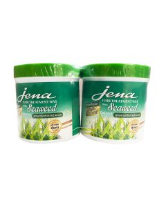 JENA จีน่า ทรีทเม้นท์แว็กซ์แพ็คคู่ สาหร่าย 500 มล. Jena Hair Treatment Wax Seaweed 500 ml.