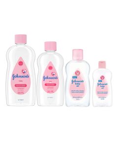 JOHNSON’S จอห์นสัน เบบี้ ออยล์.JOHNSON’S BABY OIL.(มีให้เลือก3สูตร4ปริมาณ)