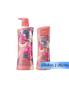 MISTINE มิสทิน ไวท์ สปา โรเซ่ พลัส วิตามินอี บอดี้ โลชั่น.MISTINE WHITE SPA ROSE' PLUS VITAMIN E BODY LOTION.(มีให้เลือก 2 ปริมาณ)