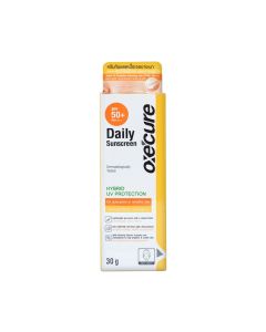 Oxe'cure อ๊อกซีเคียว เดย์ลี่ ซันสกรีน 30 กรัม  Oxe'cure Daily Sunscreen SPF50+ PA++++ 30 g