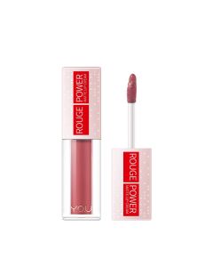 Y.O.U วาย.โอ.ยู รูจ พาวเดอร์ แมท ลิป ครีม 4.5 กรัม YOU Rouge Power Matte Lip Cream-R448 ไคนด์เนซ