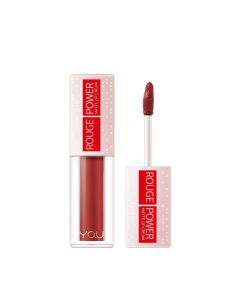 Y.O.U วาย.โอ.ยู รูจ พาวเดอร์ แมท ลิป ครีม 4.5 กรัม YOU Rouge Power Matte Lip Cream-R565 อะเลิท