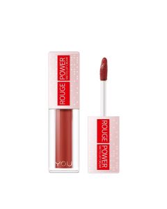 Y.O.U วาย.โอ.ยู รูจ พาวเดอร์ แมท ลิป ครีม 4.5 กรัม YOU Rouge Power Matte Lip Cream-R667 อะเลียว