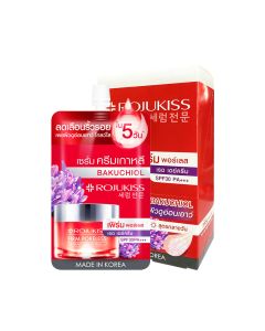 Rojukissโรจูคิส เดย์ครีม เฟิร์ม พอร์เลส เรด เอสพีเอฟ 30 PA+++ 8 มล.  Rojukiss Firm Poreless Red Day Cream SPF30 PA+++ 8 ml.(มีให้เลือกทั้งแบบกล่องและแบบซอง)