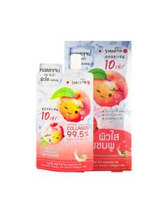 Smooto สมูทโตะ พีชชี่ ไอซ์ ไวท์ คอลลาเจน เจล 40 กรัม Smooto Peachy Ice White Collagen Gel 40 g.(มีให้เลือกทั้งแบบกล่องและแบบซอง)