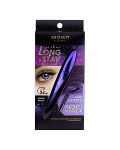 BROWIT บราวอิท สตาร์ กาแล็กซี่ ลอง สเตย์ มาสคาร่า ดาร์ก ไนท์ (8g.) Browit Star Galaxy Long Stay Mascara