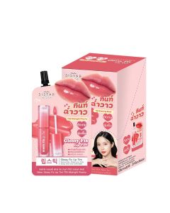 SISTAR ซิสต้าร์ กลอสซี่ ฟิกซ์ ลิป ทินท์ 2 กรัม T05 (1 กล่อง) SISTAR GLOSSY FIX LIP TINT