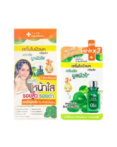 THEINGREDIENTS ดิ อินกรีเดียนส์ ซิก้า ทรีพลัส แอคเน่ เซรั่ม 8 กรัม The Ingredients Cica 3plus Acne Serum 8 g. (มีให้เลือกทั้งแบบกล่องและแบบซอง)