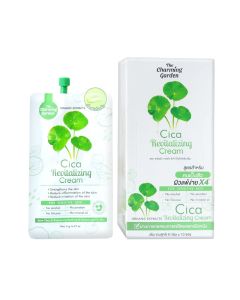 The Charming Garden เดอะ ชาร์มมิ่ง การ์เด้น ซิก้า รีไวทัลไลซิ่ง 6 กรัม The Charming Garden Cica Revitalizing Gel 6 g (มีให้เลือกทั้งแบบซองและแบบกล่อง)