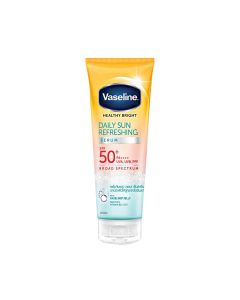 VASELINE วาสลีน เฮลธี้ ไบรท์ เดลี่ ซัน รีเฟรชชิ่ง เซรั่ม เอสพีเอฟ50+ พีเอ++++ 200 ml. Vaseline Healthy Bright Daily Sun Refreshing Serum Spf50+ Pa++++