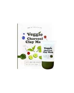 NADTARIKA ณัฐริกา มาสก์ไพรเย็น 30 กรัม Veggie Charcoal Clay Mask 30 g.