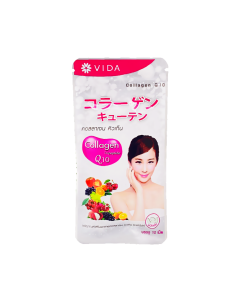 VIDA วีด้า คอลลาเจน คิวเท็น 12 เม็ด Vida Collagen Q10