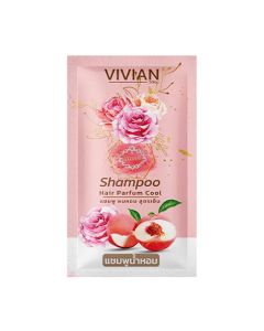 VIVIAN วิเวียน เเชมพูผมหอมสูตรเย็น VIVIAN SHAMPOO HAIR PARFUM COOL.(มีให้เลือกแบบซองและกล่อง)