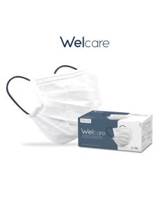 WELCARE หน้ากากอนามัยทางการแพทย์เวลแคร์ชนิด 3 ชั้น มาตรฐาน มอก.ระดับ 2.Welcare 3 Ply Disposable Medical Face Mask (Medical series Level 2).