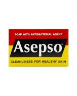 ASEPSO สบู่อาเซปโซ สูตรออริจินัล 80 กรัม. Asepso Soap With Antibacterial Agent 80 g.