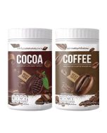 Nine ไนน์ โกโก้/กาแฟ ผลิตภัณฑ์เสริมอาหาร 405 กรัม.Nine Coffee/coco Dietary Supplement Product 405 g.